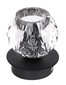 HANGING LAMP PRISM 14X14X12CM STEEL BLACK CRYSTAL цена и информация | Laelambid | hansapost.ee