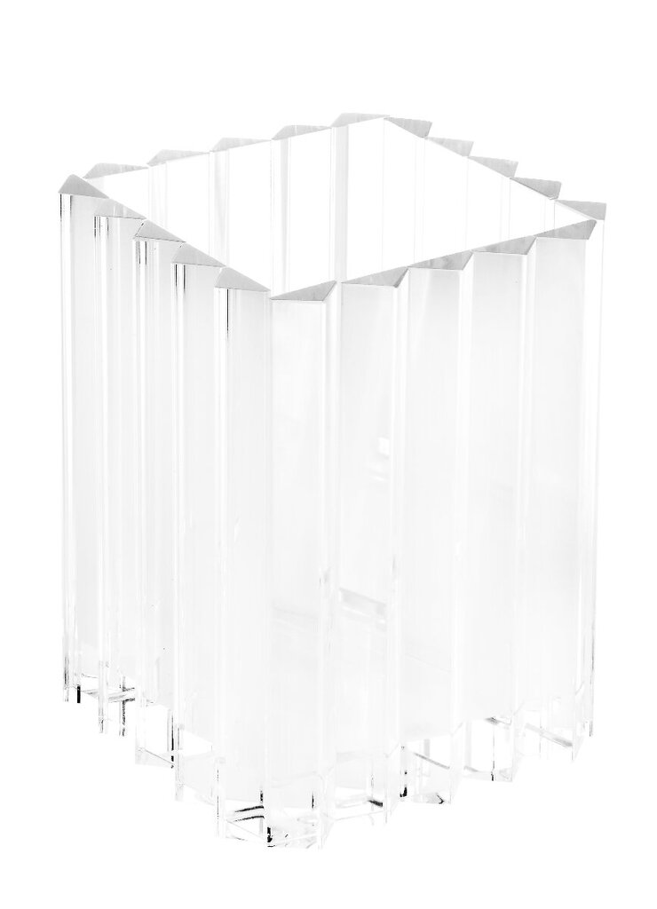 CANDLE HOLDER CRYSTAL BARS 13X13X17CM CRYSTAL цена и информация | Küünlad, küünlajalad | hansapost.ee