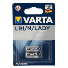 Батарейки Varta Lr1/N/Lady, 2 шт. цена и информация | Аккумуляторы, батарейки | hansapost.ee
