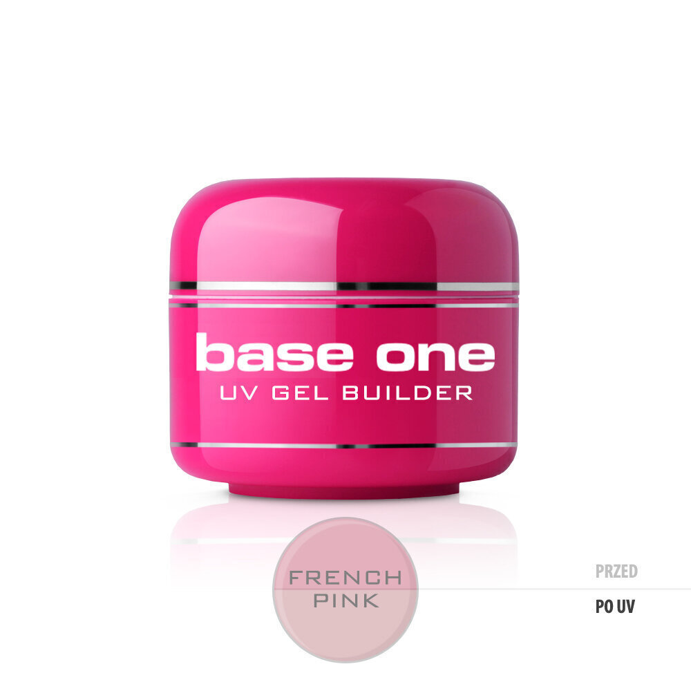 Küünte ehitusgeel Silcare Base One 5 g, French Pink цена и информация | Küünelakid ja küünelakieemaldajad | hansapost.ee