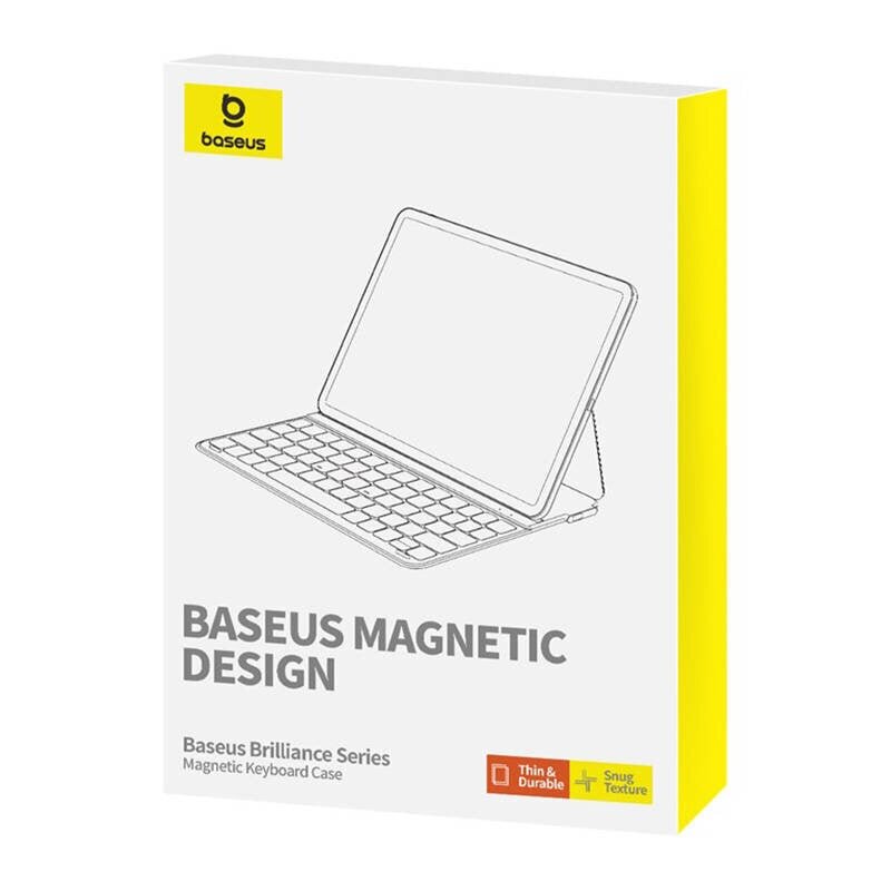 Baseus kaitseõmbris Magnetic Keyboard Case Brilliance Pad 10 10.9", must hind ja info | Tahvelarvuti ümbrised ja kaaned | hansapost.ee