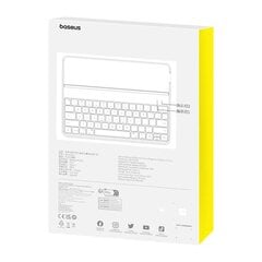 Baseus kaitseümbris Magnetic Keyboard Case Brilliance forPad 10.2", must hind ja info | Sülearvutikotid | hansapost.ee