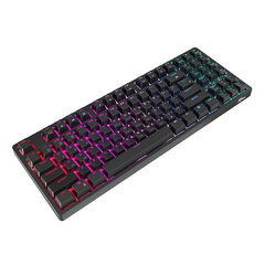 Mehaaniline klaviatuur Royal Kludge RK92 RGB, punane switch, must hind ja info | Klaviatuurid | hansapost.ee