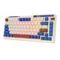 Mehaaniline klaviatuur Royal Kludge KZZI K75 pro RGB, Moment Switch, retro sinine цена и информация | Klaviatuurid | hansapost.ee
