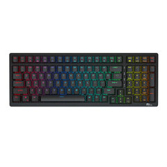 Mehaaniline klaviatuur Royal Kludge K98 RGB, punane switch, must цена и информация | Клавиатуры | hansapost.ee