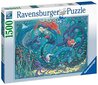 Pusle Ravensburger Puzzle Mermaids, 1500 tk hind ja info | Pusled lastele ja täiskasvanutele | hansapost.ee