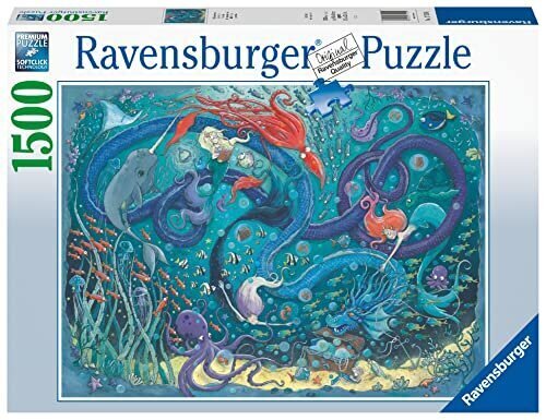 Pusle Ravensburger Puzzle Mermaids, 1500 tk цена и информация | Pusled lastele ja täiskasvanutele | hansapost.ee