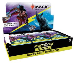 Kortų žaidimas Magic: The Gathering March of the Machine Jumpstart Booster Display, EN hind ja info | Lauamängud ja mõistatused perele | hansapost.ee