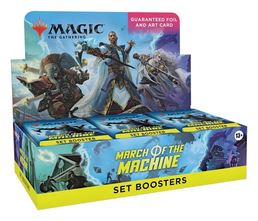 Žaidimo kortų papildymas Magic: The Gathering March of the Machine Set Booster, 30 vnt, ENG цена и информация | Lauamängud ja mõistatused perele | hansapost.ee