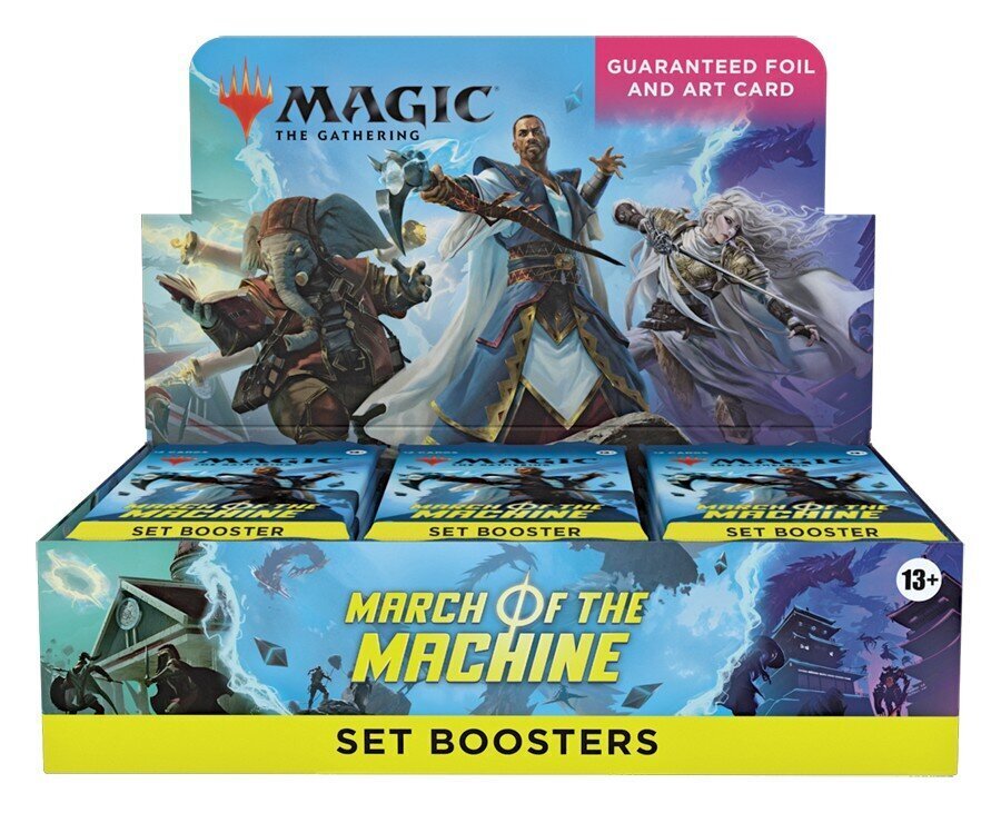 Žaidimo kortų papildymas Magic: The Gathering March of the Machine Set Booster, 30 vnt, ENG цена и информация | Lauamängud ja mõistatused perele | hansapost.ee