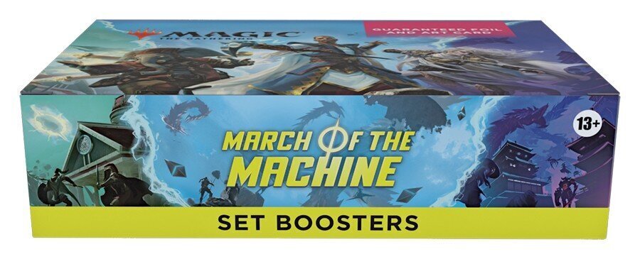 Žaidimo kortų papildymas Magic: The Gathering March of the Machine Set Booster, 30 vnt, ENG цена и информация | Lauamängud ja mõistatused perele | hansapost.ee