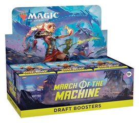 Lauamäng Magic: The Gathering March of the Machine Draft Booster Display, EN цена и информация | Wizards of the Coast MTG Товары для детей и младенцев | hansapost.ee