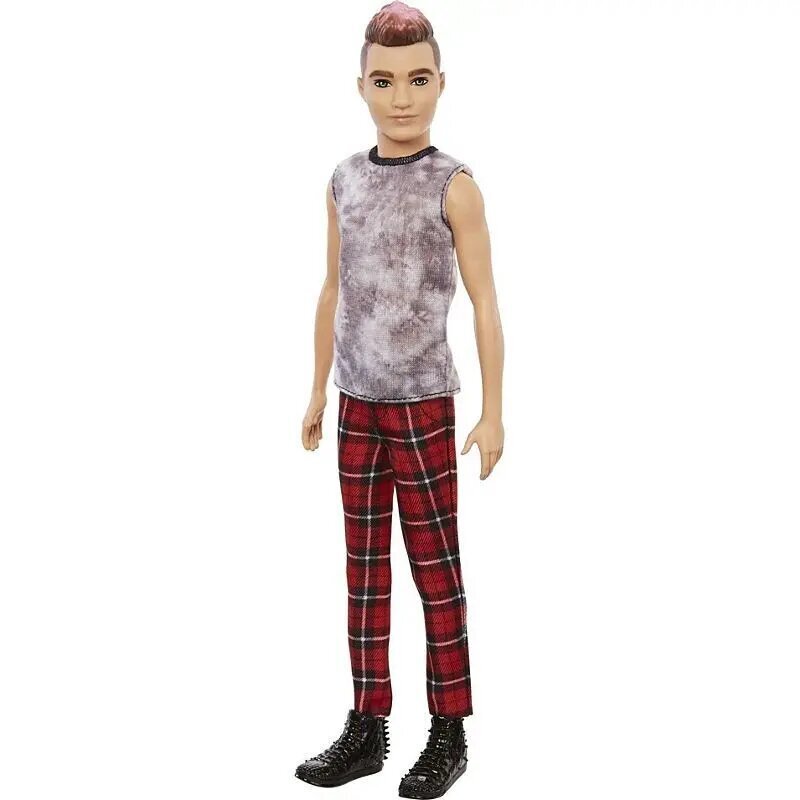 Barbie Fashionistas Ken Püksid punane ruuduline цена и информация | Mänguasjad tüdrukutele | hansapost.ee