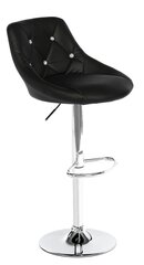 Барный стул Omega, черный цвет цена и информация | Стулья для кухни и столовой | hansapost.ee