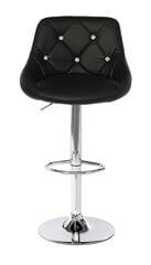 Барный стул Omega, черный цвет цена и информация | Стулья для кухни и столовой | hansapost.ee