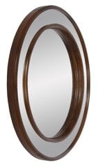 Зеркало Faggio, коричневого цвета цена и информация | Подвесные зеркала | hansapost.ee