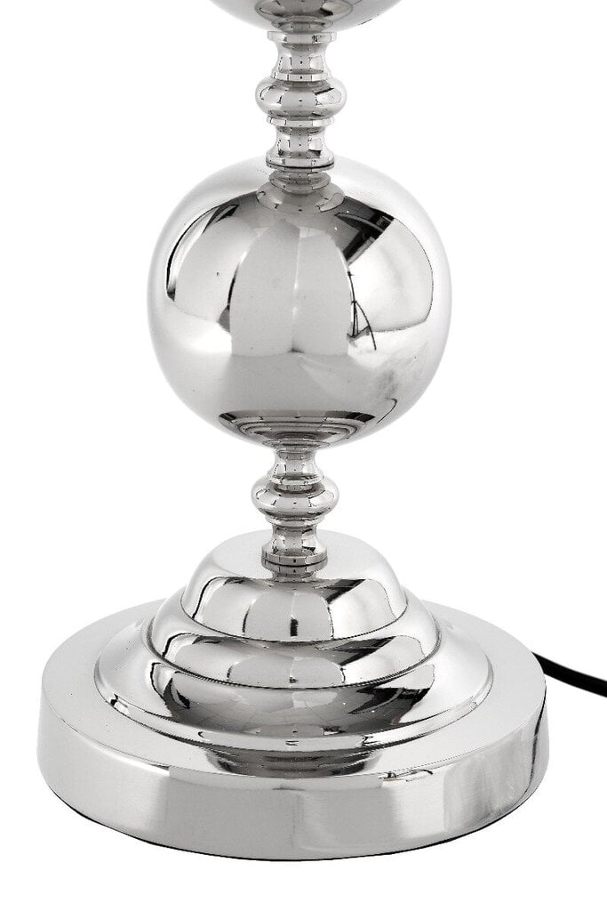 TABLE LAMP BASE ASTAIRE SPHERE 16X16X49CM NICKIEL SILVER hind ja info | Laualambid | hansapost.ee