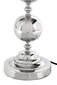 TABLE LAMP BASE ASTAIRE SPHERE 16X16X49CM NICKIEL SILVER hind ja info | Laualambid | hansapost.ee