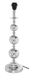 TABLE LAMP BASE ASTAIRE SPHERE 16X16X49CM NICKIEL SILVER hind ja info | Laualambid | hansapost.ee