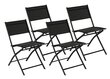 Set of 4 Etna garden chairs hind ja info | Aiatoolid, rõdutoolid | hansapost.ee