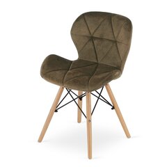 Набор из 3 стульев Lago, коричневый цена и информация | Стулья для кухни и столовой | hansapost.ee