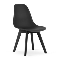 Комплект из 3 стульев Kito, черный цена и информация | Стулья для кухни и столовой | hansapost.ee