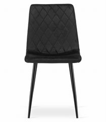 Комплект из 3-х стульев Turin, черного цвета цена и информация | Стулья для кухни и столовой | hansapost.ee