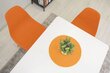 3-tooli komplekt Osaka, oranž/pruun hind ja info | Köögitoolid, söögitoolid | hansapost.ee