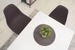 3-tooli komplekt Osaka, must/pruun hind ja info | Köögitoolid, söögitoolid | hansapost.ee