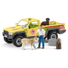 Ветеринарная машина на ферме World World Schleich цена и информация | Игрушки для девочек | hansapost.ee