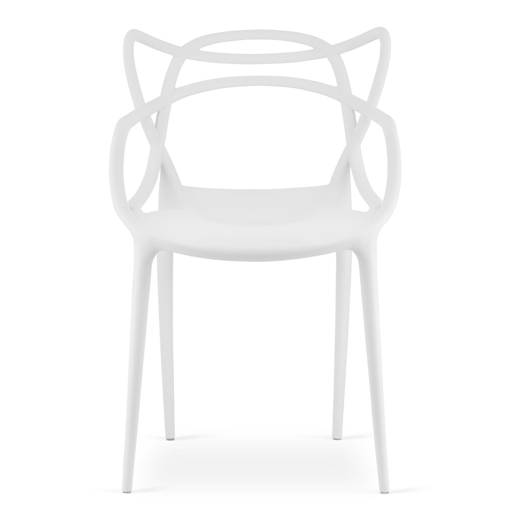 2-tooli komplekt Kato, valge hind ja info | Köögitoolid, söögitoolid | hansapost.ee