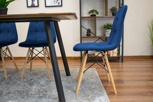 2-tooli komplekt Dumo, sinine hind ja info | Köögitoolid, söögitoolid | hansapost.ee