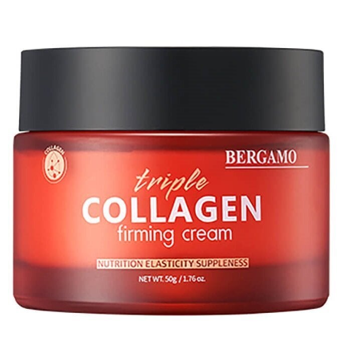 Pinguldav näokreem Bergamo Triple Collagen Firming, 50 g. цена и информация | Näokreemid | hansapost.ee