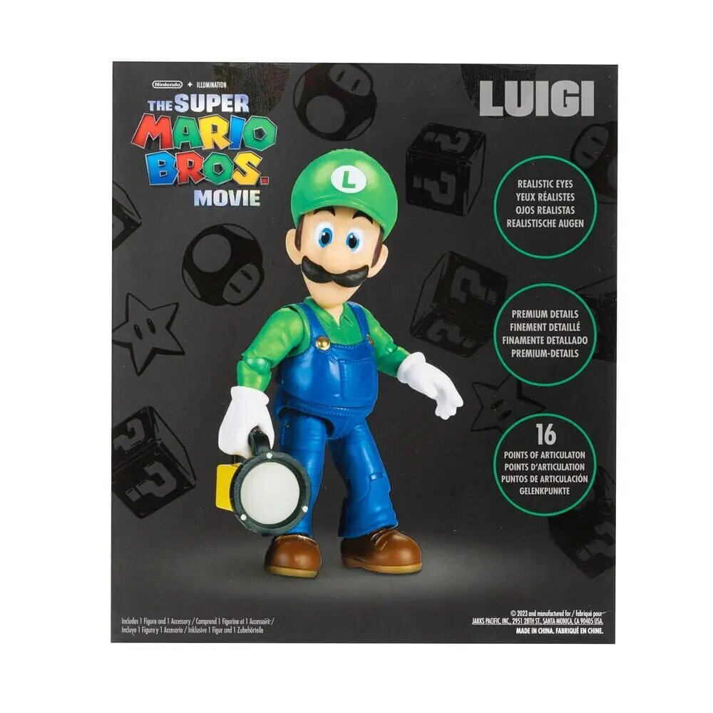 Kuju Nintendo The Super Mario Bros Luigi, 13 cm цена и информация | Mänguasjad poistele | hansapost.ee