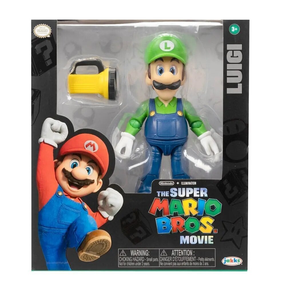 Kuju Nintendo The Super Mario Bros Luigi, 13 cm цена и информация | Mänguasjad poistele | hansapost.ee