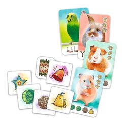 Описание
Домашние животные и друзья
В игре Pets & Friends игроки пытаются найти символы на плитках лицом вниз, необходимые для получения карточек с домашними животными. Собранные питомцы дают игрокам как очки в конце игры, так и специальные способности, помогающие заработать больше питомцев.
Номер детали
02443
Тип: Семейное и социальное
Минимум Количество игроков 2
Макс. Количество игроков 4
База версий
Языковая версия: английский
Минимальный возраст 6 лет
Пол Мальчики
Пол Девочки
Продукт с батарейным питанием нет
Батареи в комплекте
Питание Не применимо
Другие функции
Размеры упаковки: 24,5 х 24,5 х 5,3 см цена и информация | Настольные игры | hansapost.ee