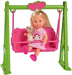 Кукла Evi с качелями Simba Evi Love цена и информация | Игрушки для девочек | hansapost.ee