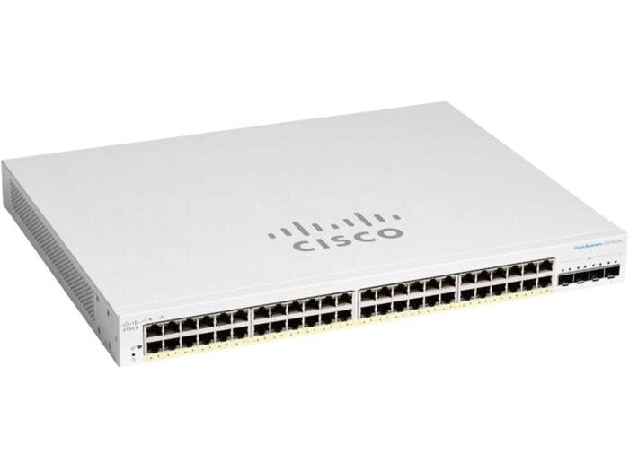 Cisco CBS220-48P-4G-EU цена и информация | Võrgulülitid | hansapost.ee