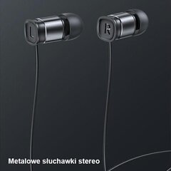 USAMS Słuchawki stereo EP-46 USB-C czerwony|red 1,2m HSEP4604 цена и информация | Наушники | hansapost.ee