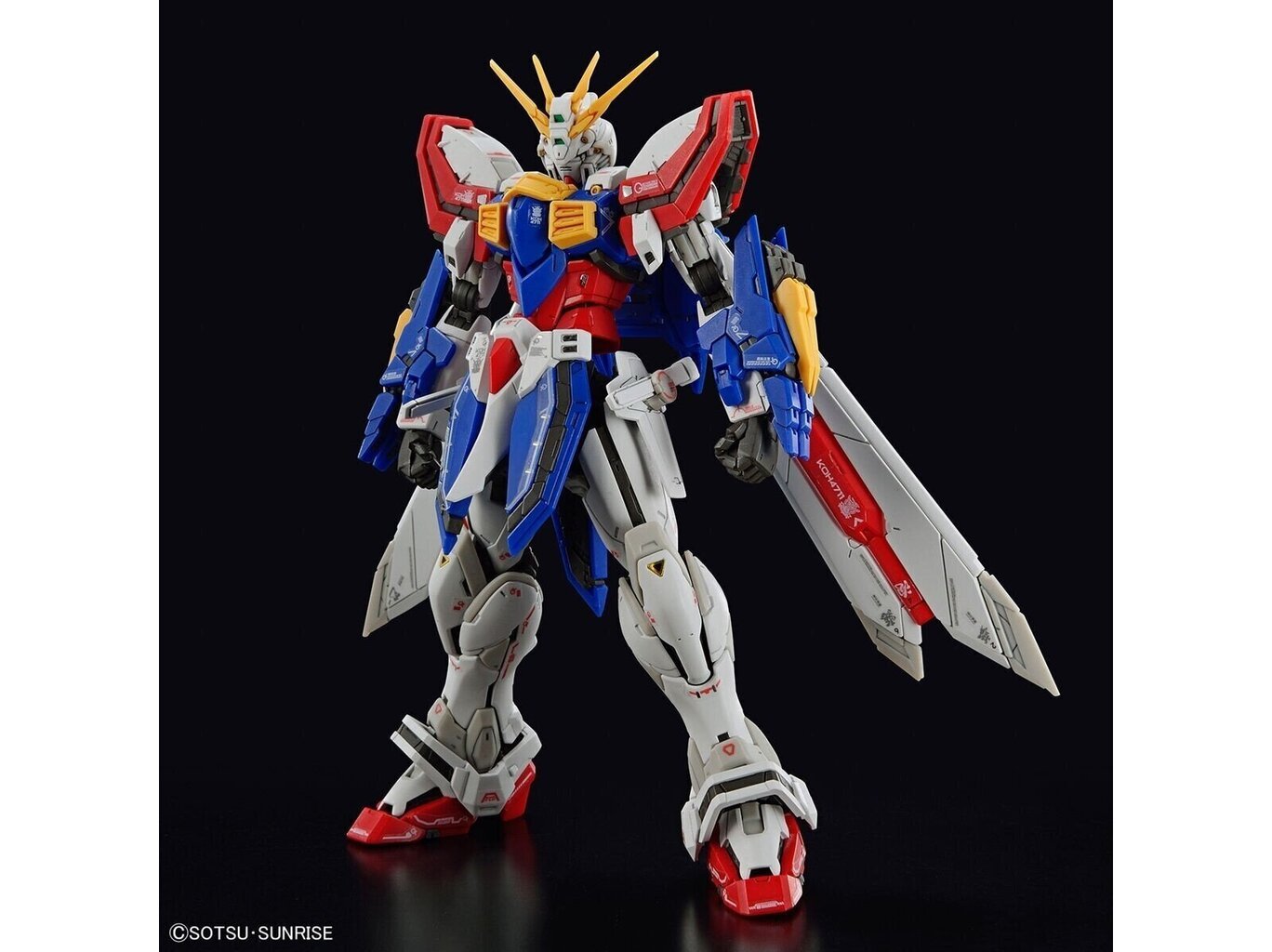 Bandai - RG Mobile Fighter GF13-017NJ II God Gundam, 1/144, 63358 hind ja info | Klotsid ja konstruktorid | hansapost.ee