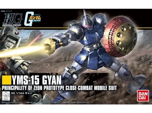 Конструктор Bandai - HGUC Gundam YMS-15 GYAN, 1/144, 59240 цена и информация | Конструкторы и кубики | hansapost.ee