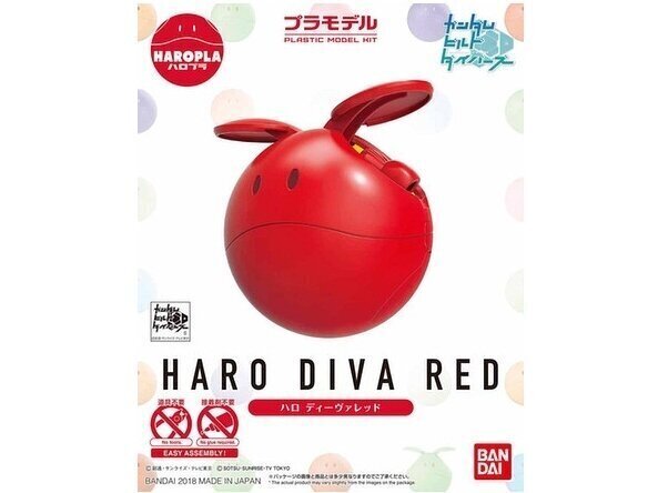Bandai - Haropla Haro diva red, 60377 цена и информация | Klotsid ja konstruktorid | hansapost.ee