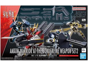 Bandai - HG Kyokai Senki Amaim Warrior at the Borderline Weapon Set 2, 1/72, 65026 hind ja info | Klotsid ja konstruktorid | hansapost.ee