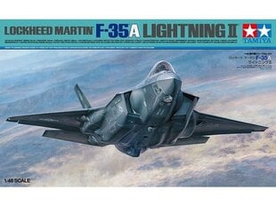 Tamiya - Lockheed Martin F-35A Lightning II, 1/48, 61124 hind ja info | Klotsid ja konstruktorid | hansapost.ee