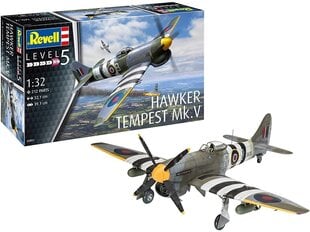 Revell - Hawker Tempest V, 1/32, 03851 цена и информация | Конструкторы и кубики | hansapost.ee