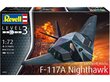 Revell - Lockheed F-117A Nighthawk, 1/72, 03899 цена и информация | Klotsid ja konstruktorid | hansapost.ee