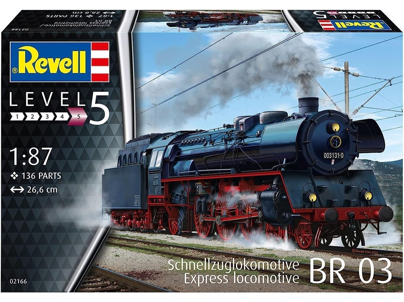 Revell - Express locomotive BR03, 1/87, 02166 price and information | Klotsid ja konstruktorid | hansapost.ee