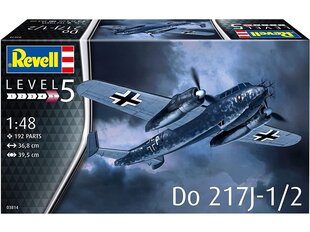 Сборная модель Revell - Dornier Do 217J 1/2, 1/48, 03814 цена и информация | Конструкторы и кубики | hansapost.ee