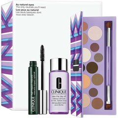 Kinkekomplekt Clinique Makeup Set: ripsmetušš 7 ml + meigieemaldaja 50 ml + lauvärvid цена и информация | Аппараты для ухода за лицом | hansapost.ee