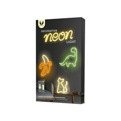 Neoon LED valgusti BANANA valge kollane Patareid + USB FLNE10 hind ja info | Seinavalgustid | hansapost.ee
